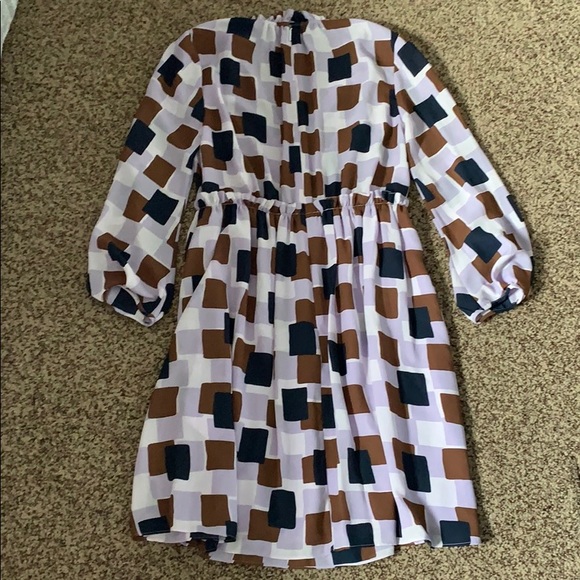 ♠️ Kate Spade geo squares mini dress ♠️ - Picture 3 of 6